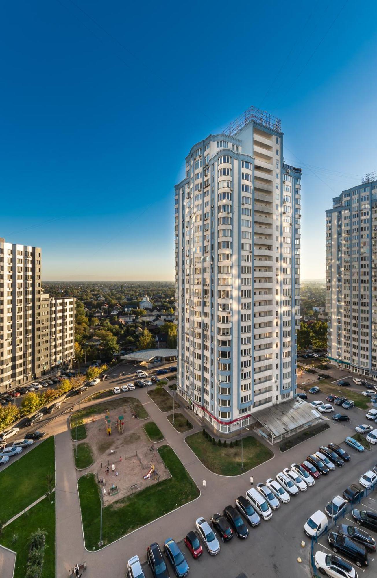 קייב Апартаменты На Метро "Осокорки" מראה חיצוני תמונה